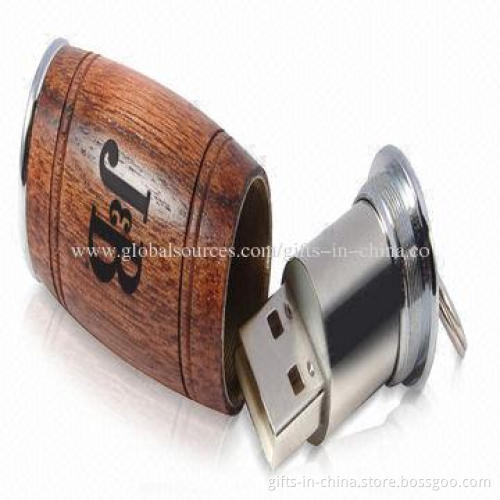 Wooden USB Flash Stick, Plug-and-play Function, Suitable for Apple's Mac, PCs, Free Samples Supply